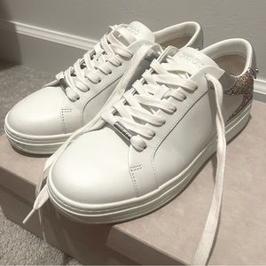 Authentic Glitter Jimmy Choo Low Top Sneakers